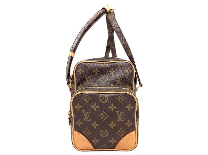 Bolsa de Ombro Louis Vuitton M45236 Amazon Marrom Monograma