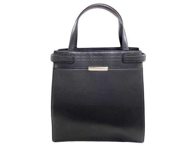 Borsa Burberry Logo Nero