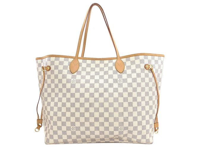 Bolsa Tote Louis Vuitton Damier Azur Neverfull GM
