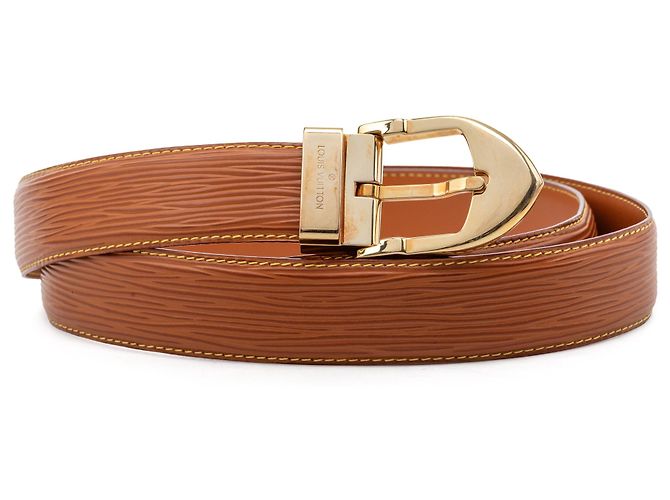 Cinto Louis Vuitton Epi marrom
