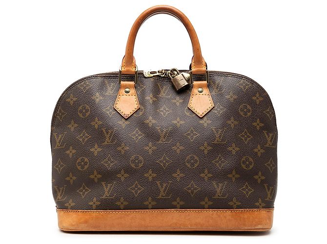 Louis Vuitton Marron Monogram Alma PM