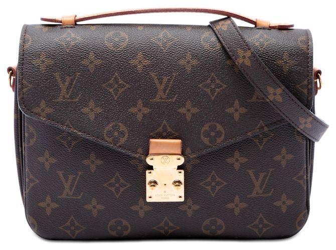 Louis Vuitton Marron Monogram Pochette Metis