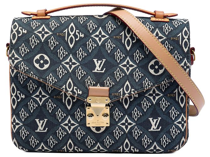 Louis Vuitton Blue Since 1854 Pochette Metis Blau