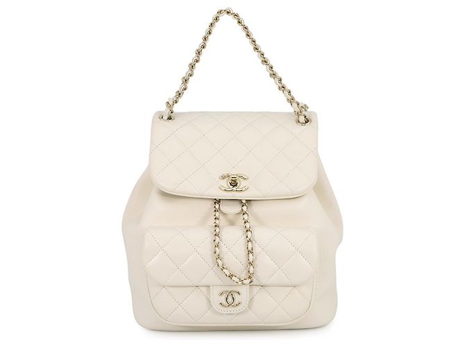 Chanel Matelassé Lambskin Backpack