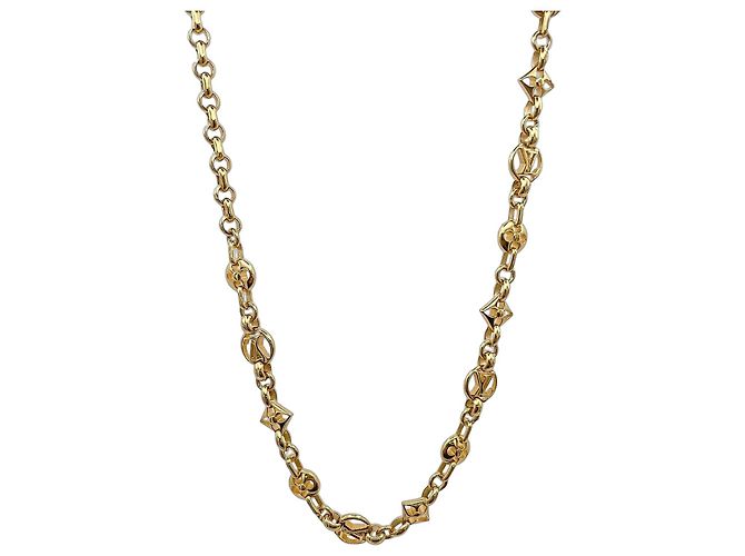 Collier Crazy in Lock Louis Vuitton Doré