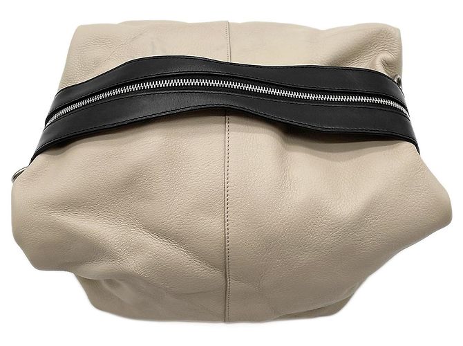 Sac à main Loewe Origami Pillow Noir Beige