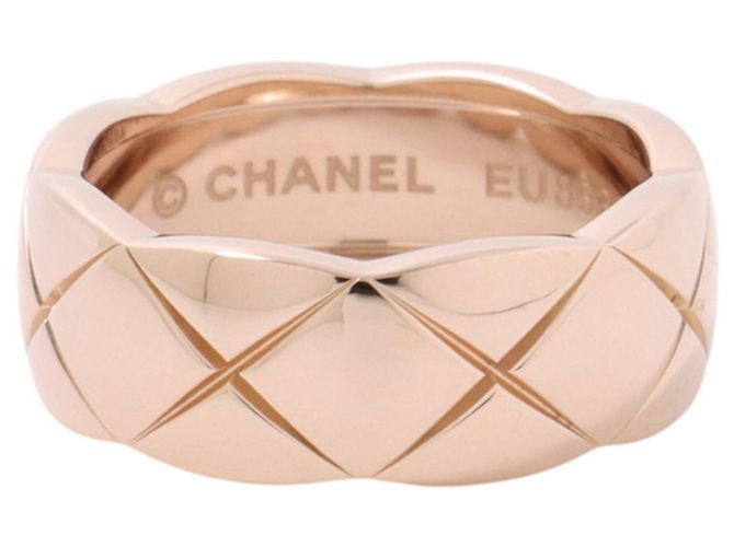 Anello Coco Crush Medium di Chanel in oro rosa 18K