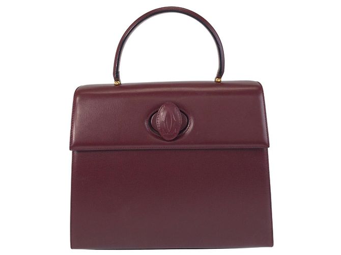 Borsa Cartier Leather Must Line Marrone