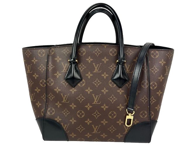 Bolso Tote Louis Vuitton Phenix en piel monograma Castaño