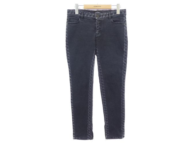 Jeans de denim Chanel Marrom