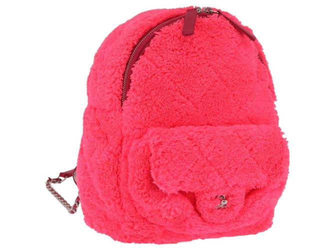 Chanel Coco Beach Terry Éponge Matelassé Small Rose