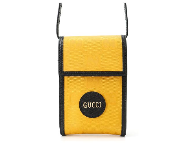 Borsa a tracolla Gucci Off the Grid Nero Giallo