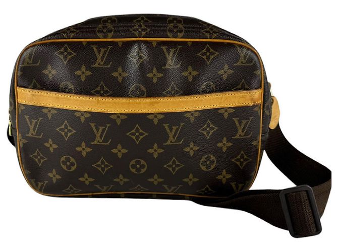 Bolsa de Ombro Louis Vuitton Monogram Marrom Monograma