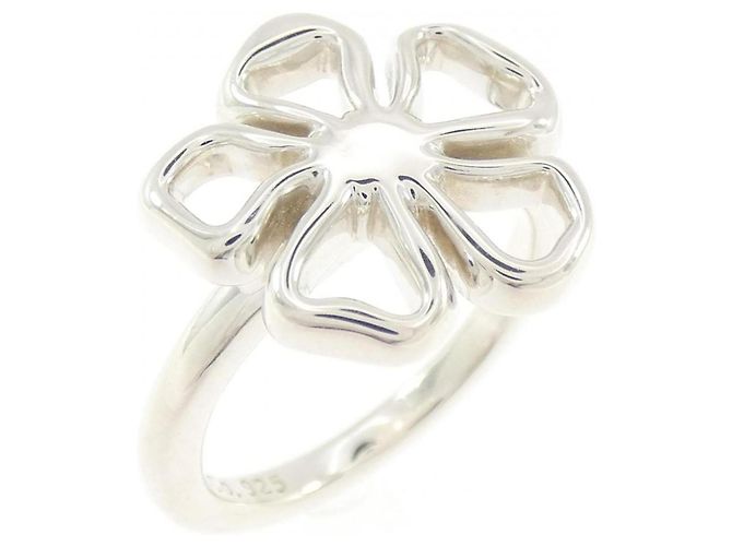 Tiffany & Co Flower Ring Silber