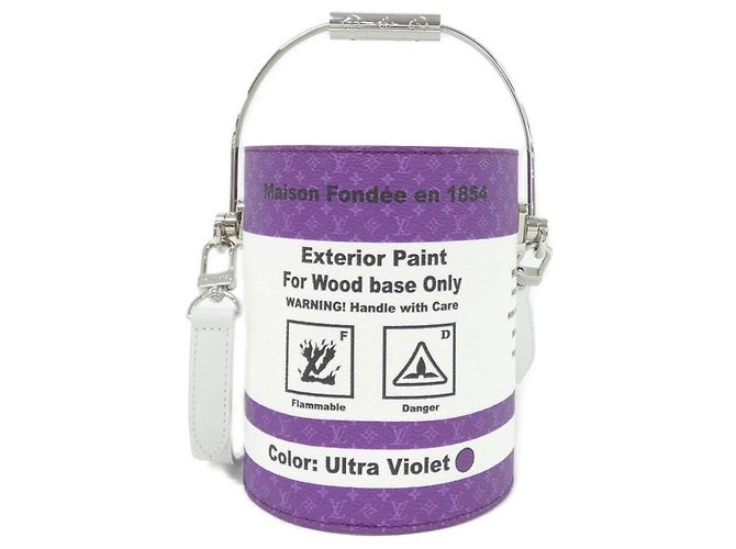 Bolsa Louis Vuitton LV Paint Can Roxo