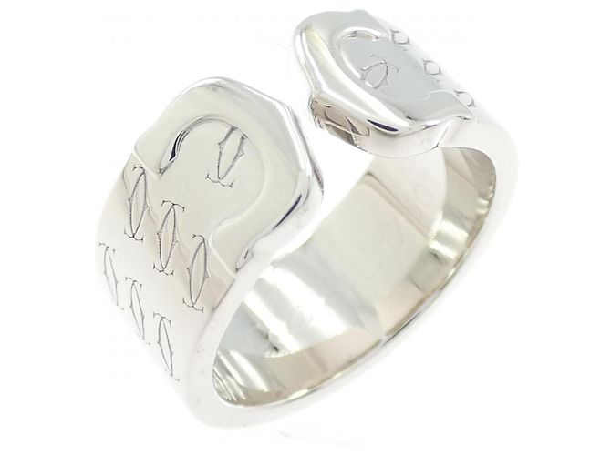 Anillo Cartier C2 2000 Edición Limitada de Navidad Dorado