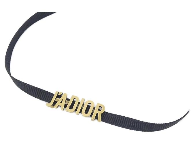 Choker Christian Dior J'Adior Nero D'oro