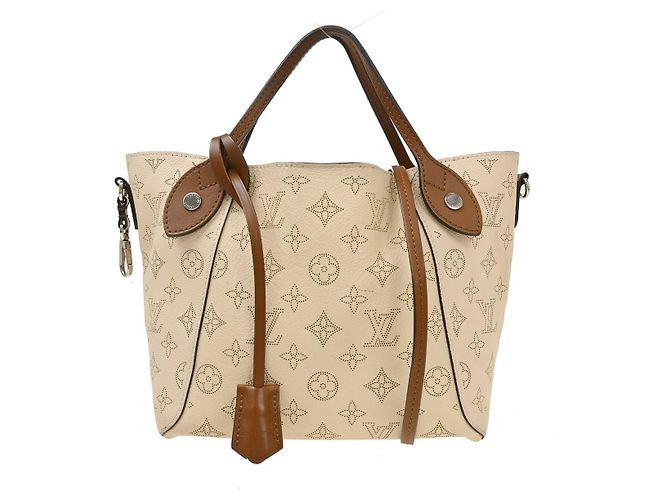 Louis Vuitton Hina Mahina Leather PM Beige