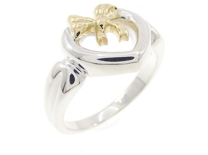 Anel de banda em ouro 925 e prata Tiffany & Co.