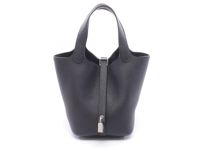 Hermès Borsa Hermes Picotin Lock PM Caban Blu navy