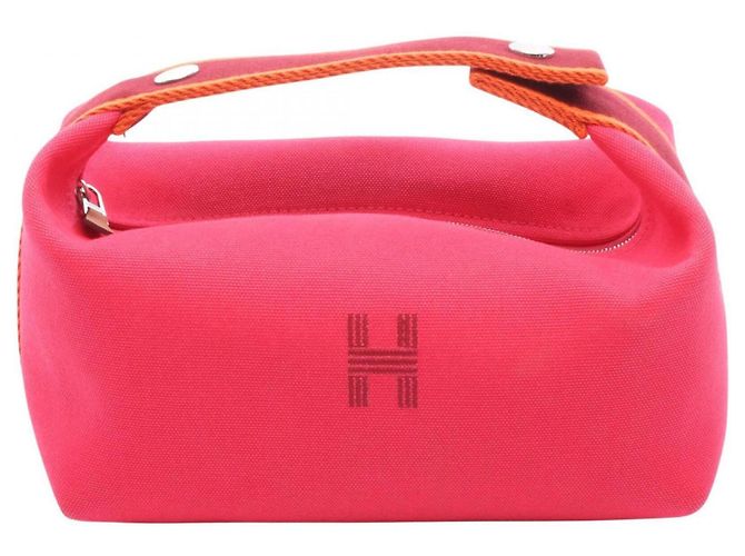 Hermès Hermes Bride à Brac PM Handtasche Pink Orange Bordeaux