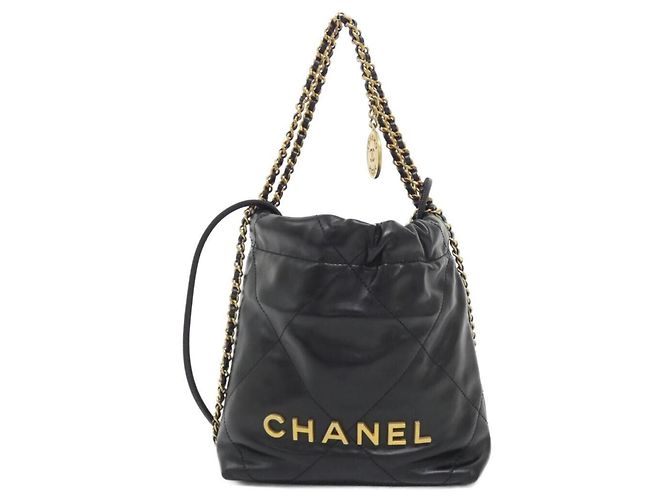 Borsa Chanel 22 Line MINI AS3980 Nero