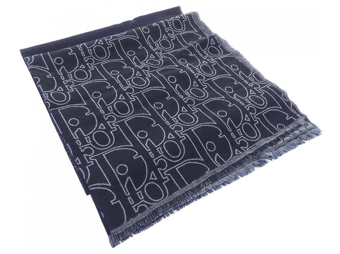 Christian Dior Stola Schal Braun Schwarz