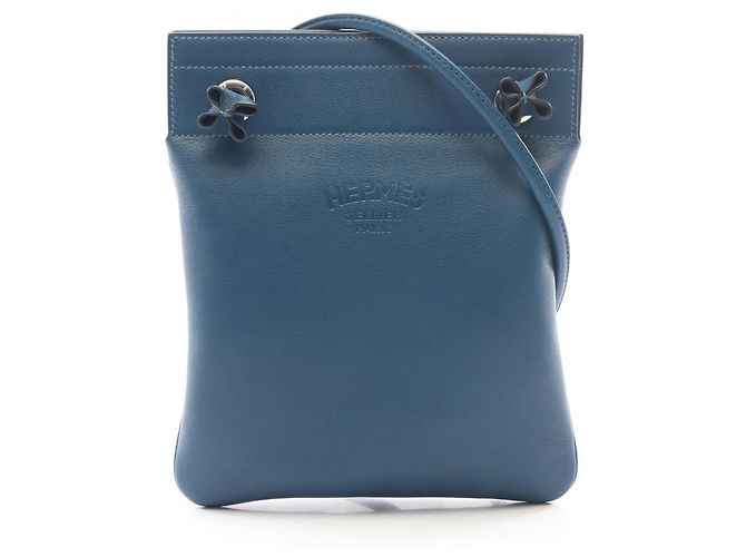 Hermès Borsa a tracolla mini Aline Hermes Blu