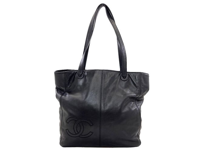 Borsa Tote Chanel Coco Mark Nero