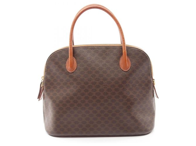 Céline Bolsa Celine Macadam Marrom