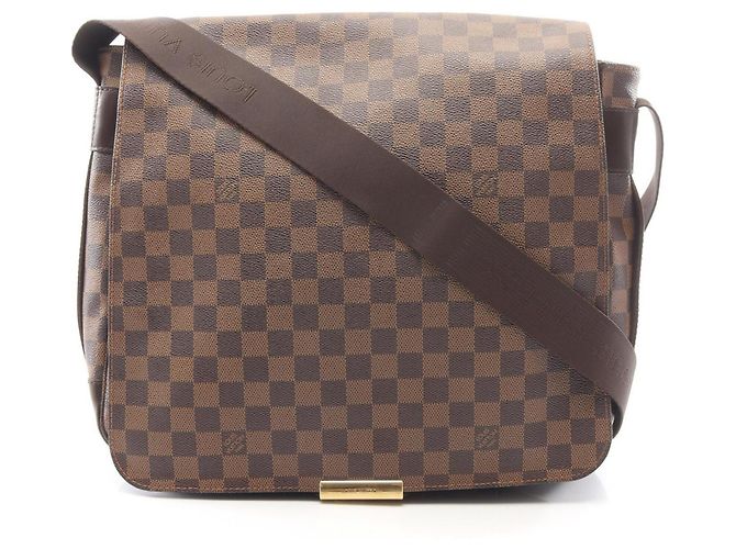 Bolsa de Ombro Bastille Damier Ebene Louis Vuitton Marrom
