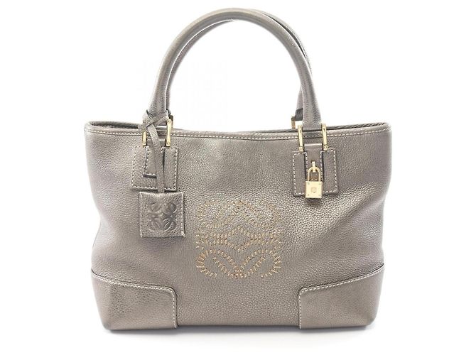 Bolsa Loewe Amazona Fusta Marrom