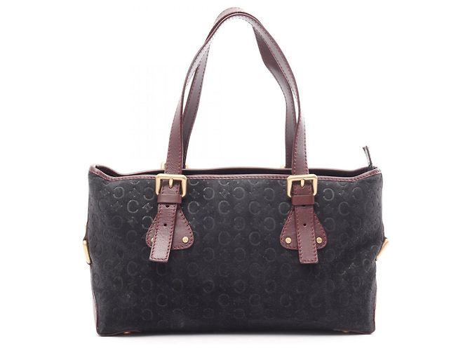 Céline Borsa Celine C Macadam Nero Bordò