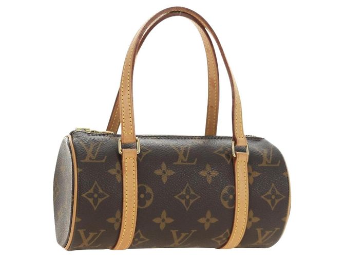 LOUIS VUITTON Bolsa Monogram Papillon 19 M51389 LV Auth 190137SAV Monograma