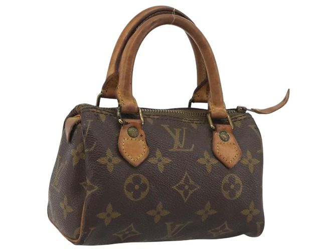 LOUIS VUITTON Monogram Mini Speedy Handtasche Vintage M41534 LV Auth 190879 Monogramm