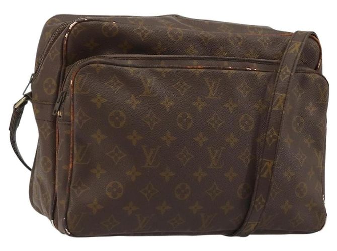 LOUIS VUITTON Bolsa de Ombro Monogram Nile GM M45242 LV Auth ar14016