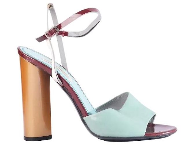 Marc Jacobs Multicolor Ankle Strap Sandals