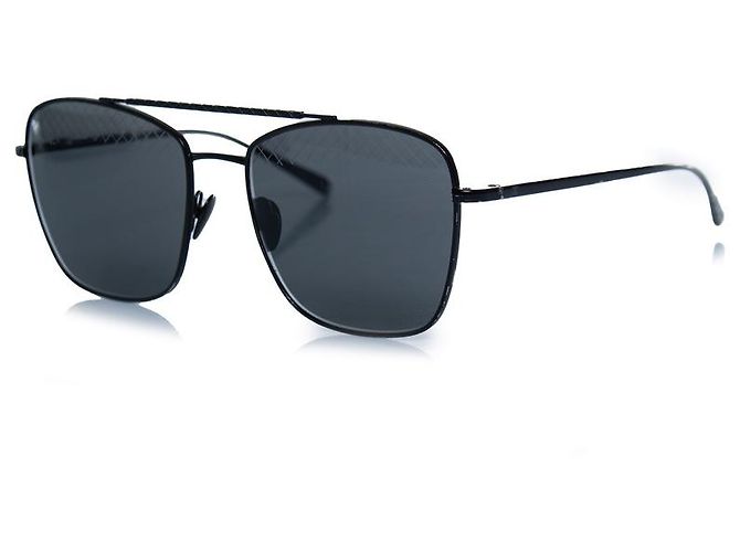 Chanel, Black aviator sunglasses with pattern
