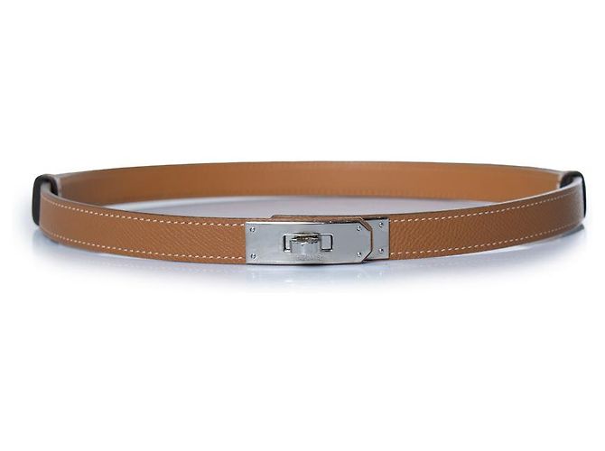 Hermès Hermes, Kelly com cinto em epsom marrom