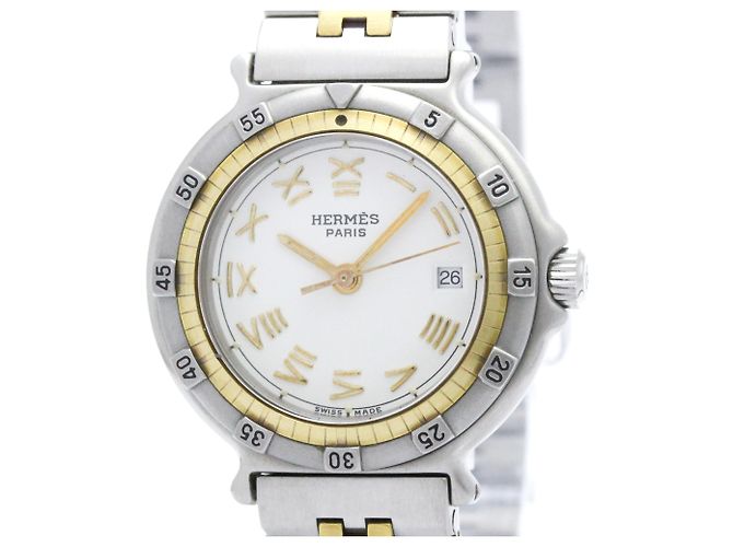 Hermès Orologio da donna Hermes Captain Nimo placcato oro 