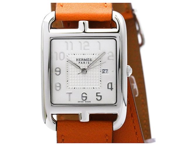 Hermès Relógio de pulso de quartzo Hermes Cape Cod Double Tour CC2.710
