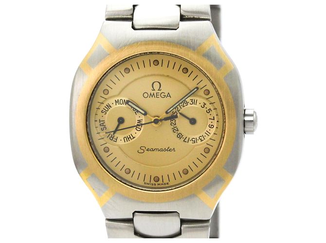 OMEGA Seamaster Polaris Day Date Mont en Or 18K et Acier