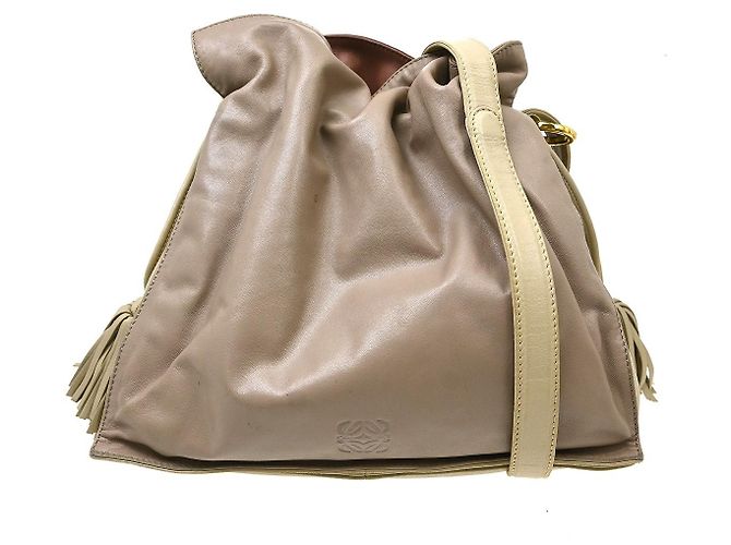 Loewe Flamenco Leather Medium Rosa
