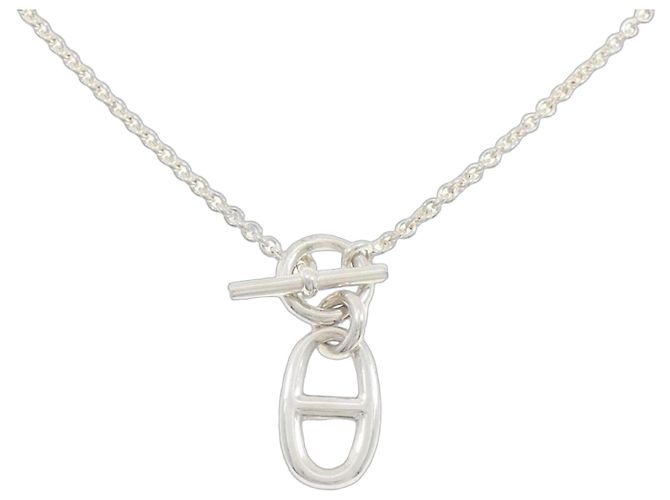 Hermès Hermès Chaine d'Ancre Halskette Silber