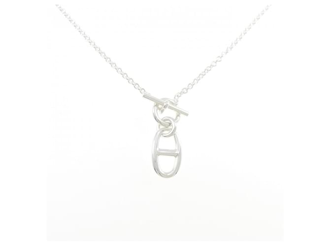 Collier Hermès Hermès Chaine d'Ancre Argenté 