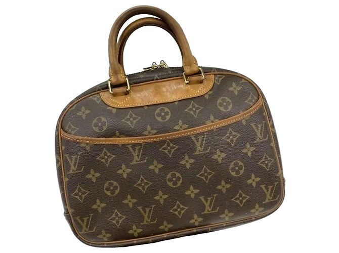 Louis Vuitton Bolsa Trouville Monogram Marrom