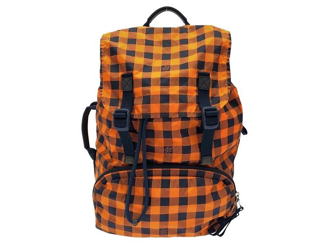 Louis Vuitton Damier Aventure Light Pack Backpack Orange