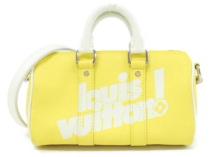 Louis Vuitton Everyday LV Keepall XS Boston Tasche Gelb
