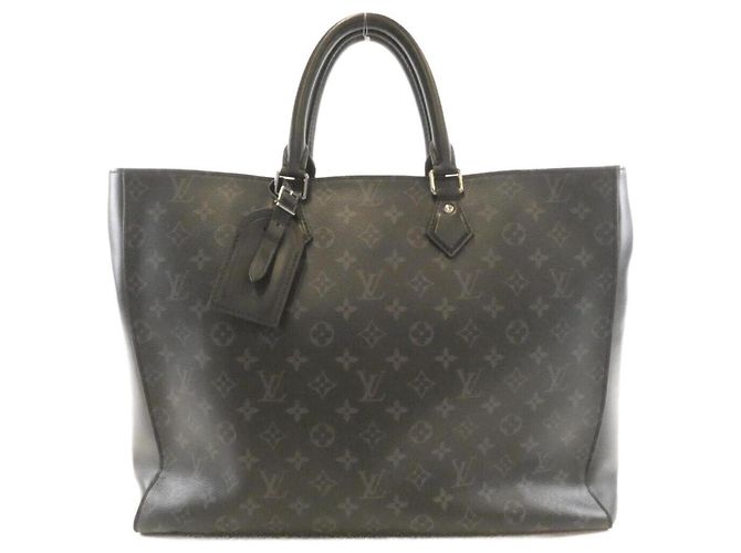 Bolsa Louis Vuitton Monogram Eclipse Grand Sac Preto