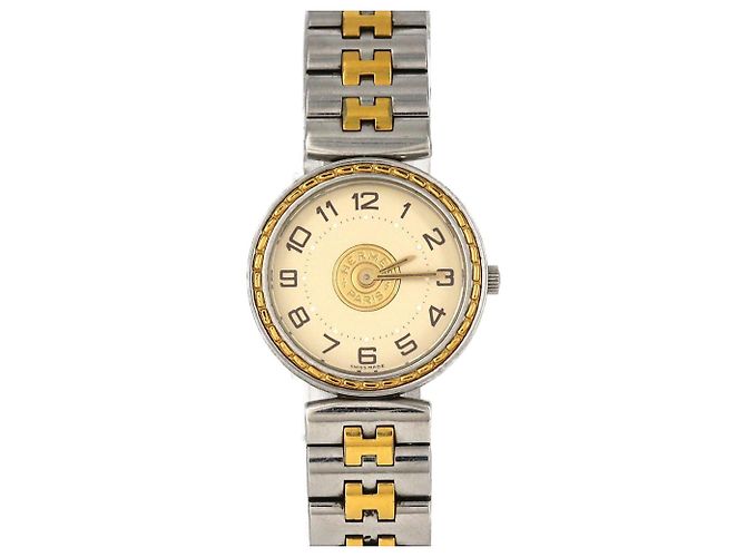 Relógio Hermès Sellier Combination SSxGP Quartz